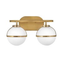 Applique salle de bain Abat-jour sphérique IP44...