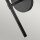 Applique salle de bain H : 40,3 cm IP44 noir blanc métal verre