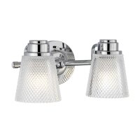 Applique murale miroir LED G9 IP44 L : 34,5 cm...