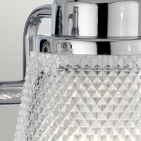 Applique murale miroir LED G9 IP44 L : 34,5 cm...