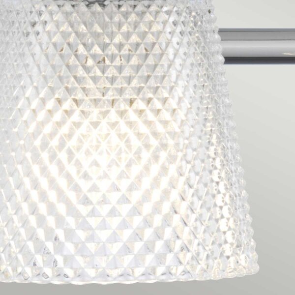 Lampe de salle de bain LED G9 IP44 3000 K L : 81,8 cm Chrome VARDA