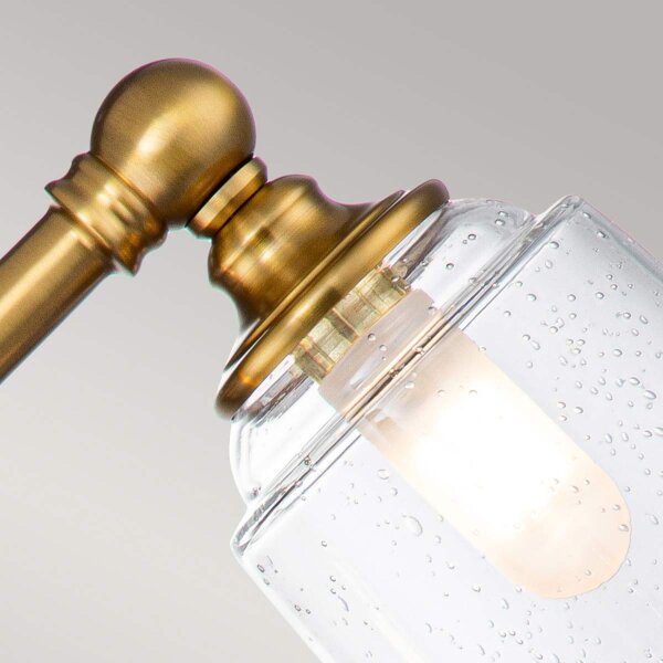 Lampe de salle de bain miroir 53,3 cm de large IP44 avec 3x G9 LED 3000 K chaud