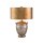 Lampe de table E27 argent antique or 61 cm de haut Classique
