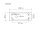 Lampadaire décoratif LED Aluminium IP65 50 cm 9 W Extérieur