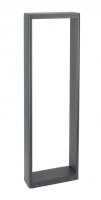 Lampadaire LED extérieur aluminium verre IP65 9 W...