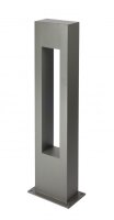 Lampadaire IP65 Aluminium Verre Gris 90 cm GU10...