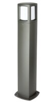 Petite lampe de chemin Gris foncé Aluminium E27...