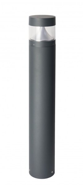Borne déclairage LED en aluminium gris foncé IP65 98 cm