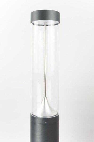 Luminaire dextérieur à LED gris foncé en aluminium IP65 3000 cm XXL
