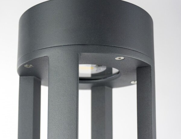 Borne déclairage LED XXL aluminium IP65 44 W 4000 K 300 cm