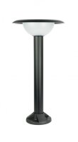 Luminaire dallée noir E27 IP65 63 cm de haut...