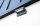Applique murale LED dextérieur avec capteur de mouvement Aluminium Verre