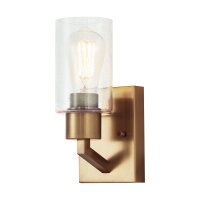 Petite lampe murale en métal verre de pluie 27,1...