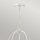 Lustre Rustique Shabby Blanc Ø 63,6 cm 5x E14