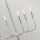 Lustre métal E14 largeur 61 cm réglable en hauteur