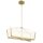 Lampe à suspendre LED en crème or L : 96,7 cm Design moderne
