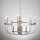 Lustre métal L : 88,2 cm H : max. 205,4 cm 12x E14