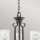 Lustre avec abat-jour L : 42,2 cm Noir Antique Rustique