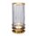Lampe de table verre fumé 36,4 cm de haut avec GX53 LED 3000 K