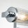 Lampe de salle de bain murale verre métal E14 IP44 L : 40,7 cm chrome poli