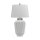 Lampe de table céramique tissu E27 56,2 cm de haut OLWEN