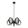 Lampe à suspendre Table de salle à manger métal 63,6 cm de large H : max. 115,4 cm