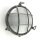 Applique ext&eacute;rieure laiton verre rond &Oslash; 24 cm IP64 &eacute;tain blanc