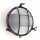Lampe murale dext&eacute;rieur en laiton v&eacute;ritable verre E27 IP64 &Oslash; 24 cm rond