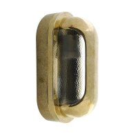 Lampe de cave laiton véritable verre E27 IP64 23...