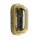 Lampe de cave laiton v&eacute;ritable verre E27 IP64 23 cm de haut IAST