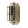 Applique ext&eacute;rieure laiton verre E27 IP64 23 cm de large Maritim
