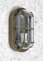 Lampe maritime mur extérieur milieu humide laiton...