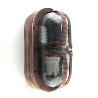 Applique extérieure laiton verre IP64 en cuivre...
