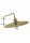 Grande Applique murale ext&eacute;rieure laiton massif L : 41 cm IP23 en E27