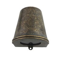 Applique extérieure laiton verre GU10 IP54 H : 10...