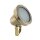 Projecteur de jardin sol laiton v&eacute;ritable verre hauteur 10 cm IP64 GU10