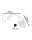 Applique murale extérieure laiton verre E27 IP44 Maritim IOLAS