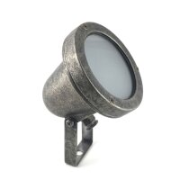 Lampe dallée orientable laiton verre GU10 IP64...