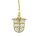 Suspension extérieure laiton verre strié H : max. 75 cm Maritim