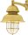 Lampe dextérieur mur laiton verre hauteur 35 cm IP64 E27
