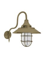 Lampe dextérieur murale laiton véritable...