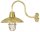 Lampe dextérieur murale laiton verre E27 IP64 37 cm de haut KYMOS