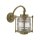 Applique extérieure laiton massif verre H : 31 cm IP53 E27