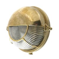 Lampe dextérieur murale laiton véritable...