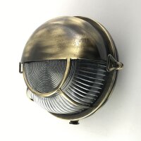 Lampe de bateau ext&eacute;rieure laiton verre &Oslash;...