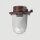 Applique ext&eacute;rieure en laiton verre E27 IP64 H : 18 cm
