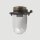 Lampe dext&eacute;rieur murale laiton v&eacute;ritable verre hauteur 18 cm IP64 E27