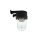 Lampe dext&eacute;rieur murale laiton v&eacute;ritable verre hauteur 15 cm IP64 E27