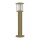&Eacute;clairage de trottoir laiton v&eacute;ritable verre 50 cm IP53 E14 rond