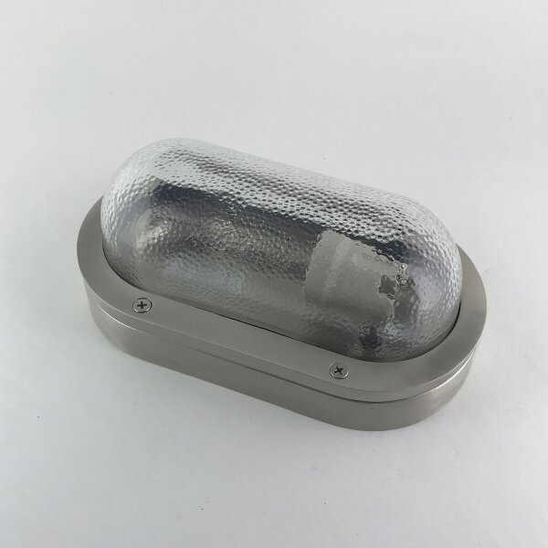 Lampe dextérieur mur verre laiton massif E27 IP64 Maritim